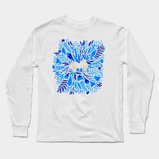 As If - Navy Long Sleeve T-Shirt